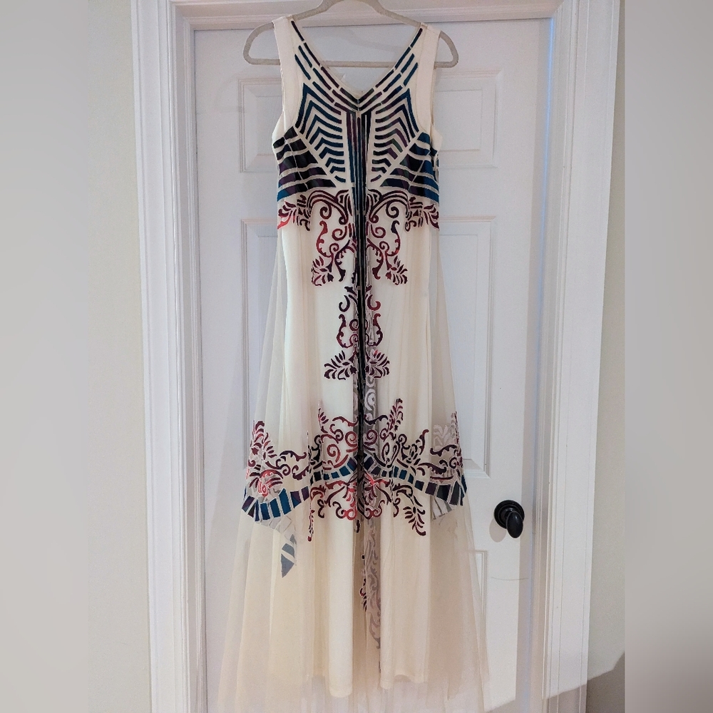 Summery Gown From Anthropologie By Geisha Designs